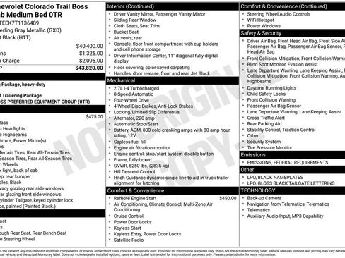 New 2026 Chevrolet Colorado Trail Boss image 26