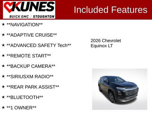Used 2026 Chevrolet Equinox LT FWD image 2