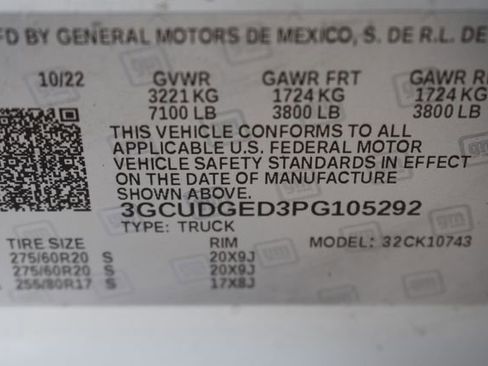 Certified 2023 Chevrolet Silverado 1500 LTZ w/ LTZ Premium Package image 42