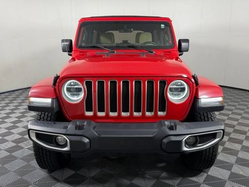Used 2022 Jeep Wrangler Unlimited Sahara w/ LED Lighting Group AWD/4WD image 11