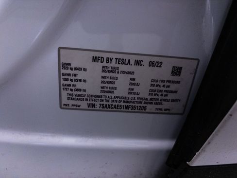 Used 2022 Tesla Model X AWD/4WD image 39