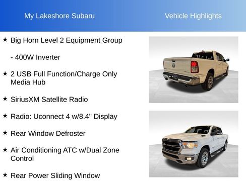 Used 2020 RAM 1500 Big Horn image 14