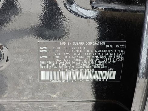 Certified 2023 Subaru Ascent Limited AWD/4WD image 31