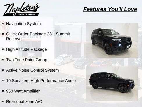 Used 2023 Jeep Grand Cherokee L Summit AWD/4WD image 7
