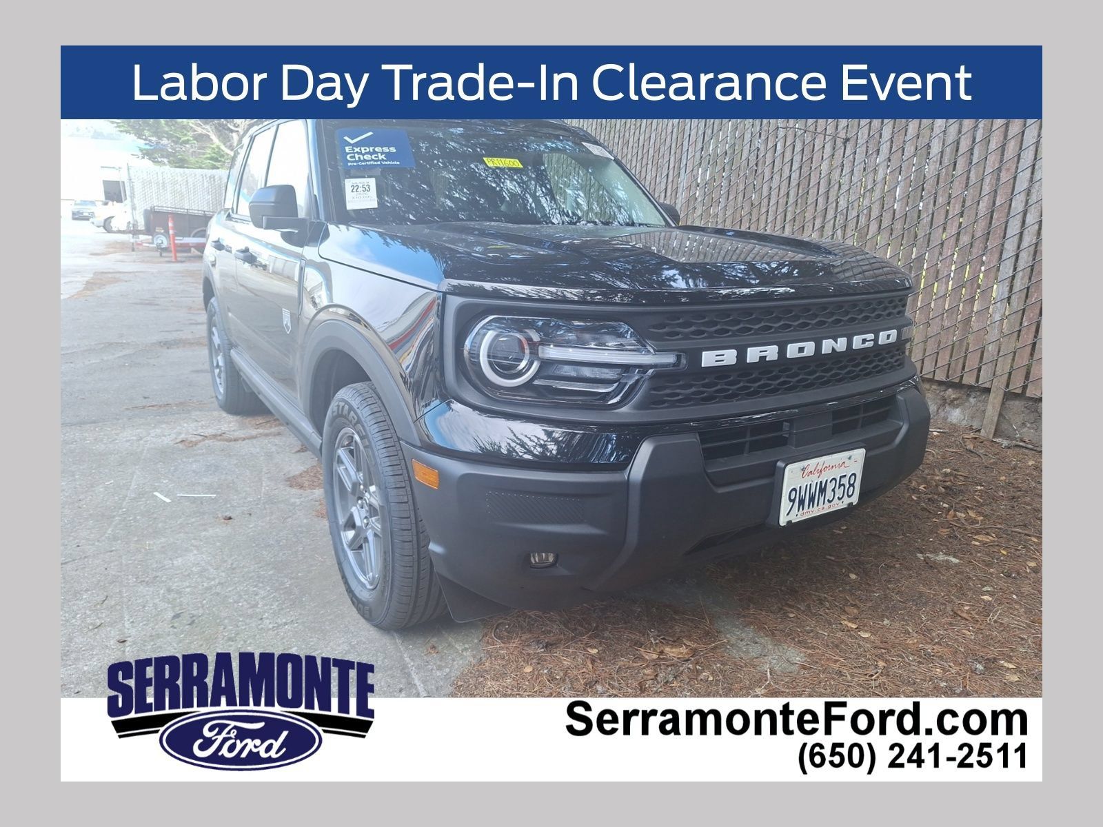 Used 2026 Ford Bronco Sport Big Bend w/ Convenience Package AWD/4WD image 1
