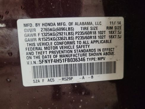 Used 2015 Honda Pilot EX-L image 33