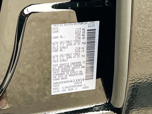 New 2026 Nissan Frontier PRO-4X w/ Tow Package image 30