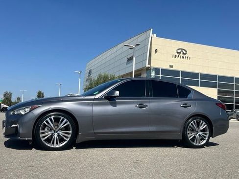 Certified 2021 INFINITI Q50 Sensory w/ Cargo Package RWD image 2