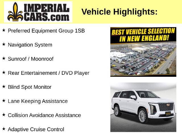 Used 2025 Cadillac Escalade Premium Luxury AWD/4WD image 3