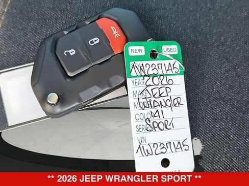 New 2026 Jeep Wrangler Unlimited Sport AWD/4WD image 34