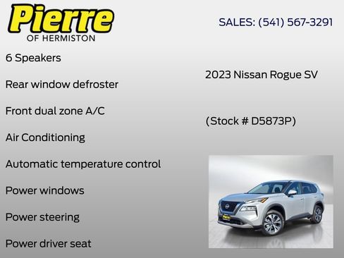 Used 2023 Nissan Rogue SV AWD/4WD image 6