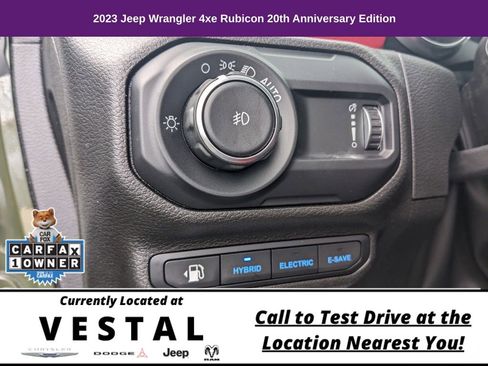 Used 2023 Jeep Wrangler Unlimited Rubicon 4xe AWD/4WD image 33