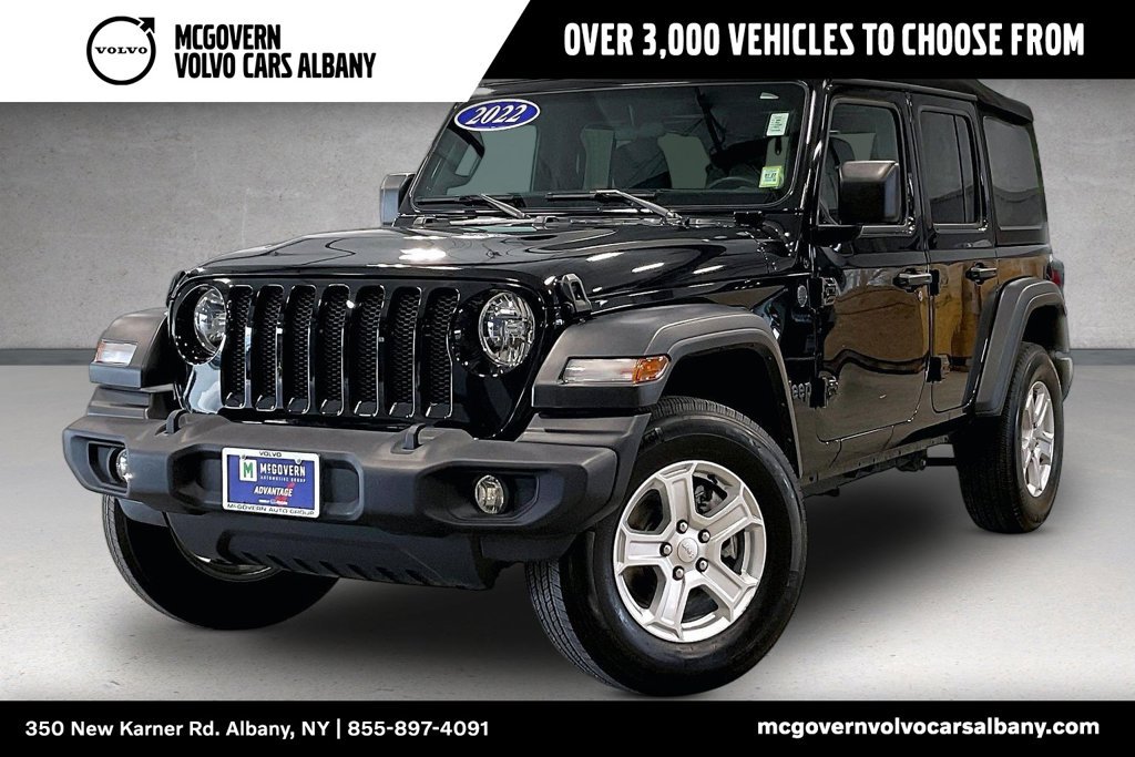 Used 2022 Jeep Wrangler Unlimited Sport AWD/4WD image 1