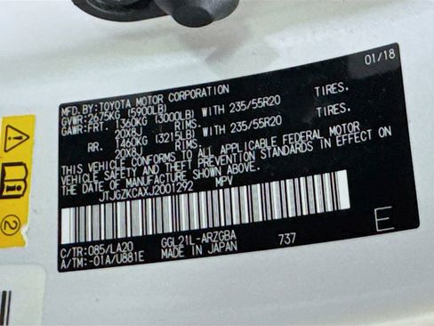 Used 2018 Lexus RX 350L Luxury image 43