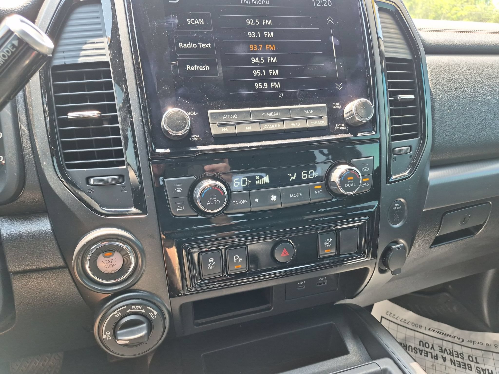Used 2024 Nissan Titan PRO-4X w/ Off Road Protection Package AWD/4WD image 13