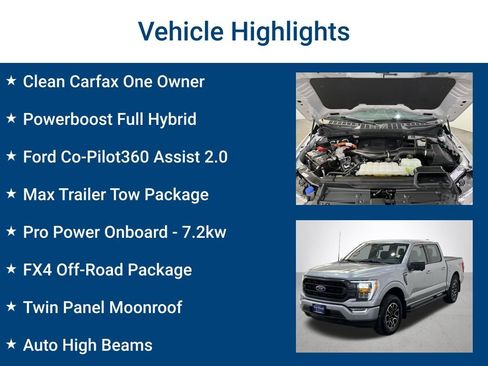 Certified 2023 Ford F150 XLT w/ Equipment Group 302A High AWD/4WD image 3