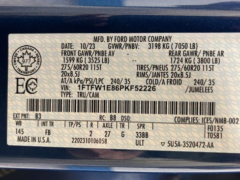 Used 2023 Ford F150 XLT w/ Equipment Group 302A High AWD/4WD image 27