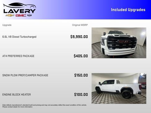 Used 2025 GMC Sierra 3500 AT4 w/ AT4 Preferred Package AWD/4WD image 7