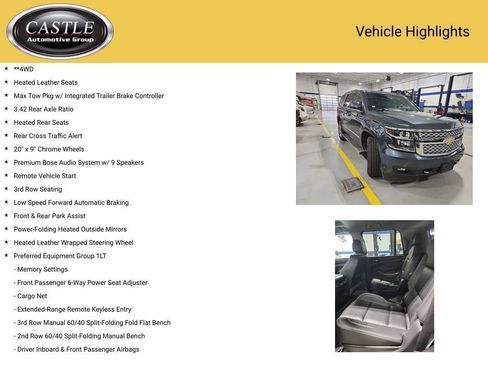 Used 2019 Chevrolet Tahoe LT w/ LT Signature Package image 4
