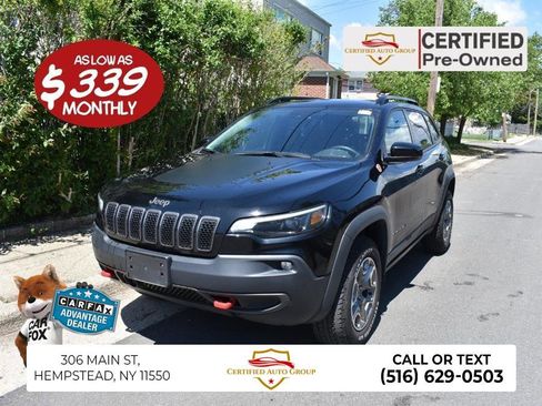 Used 2022 Jeep Cherokee Trailhawk w/ Premium Leather Package image 1