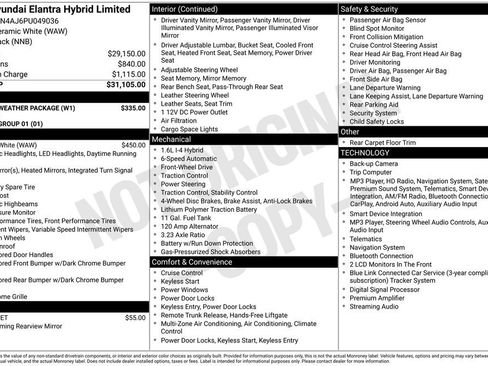 Used 2023 Hyundai Elantra Limited w/ Winter Weather Package FWD image 5