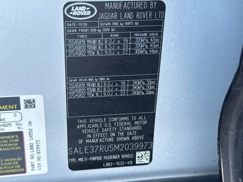 Used 2021 Land Rover Defender 110 X-Dynamic HSE image 36