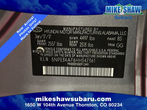 Used 2017 Hyundai Sonata Limited w/ Ultimate Package 04 image 15