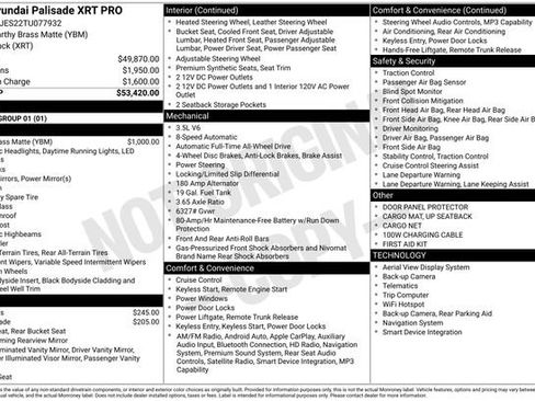 New 2026 Hyundai Palisade XRT Pro AWD/4WD image 9