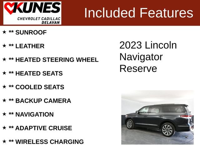 Used 2023 Lincoln Navigator Reserve AWD/4WD image 3