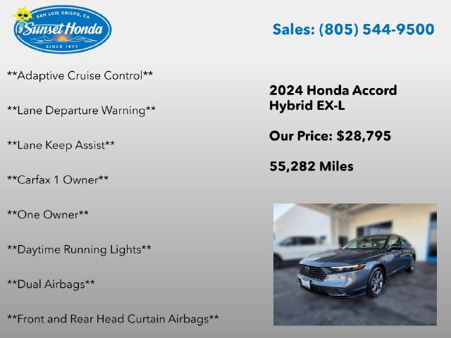 Used 2024 Honda Accord EX-L image 7