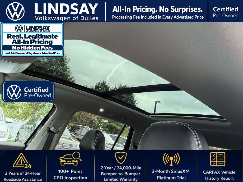Certified 2023 Volkswagen Atlas SE w/ Panoramic Sunroof Package AWD/4WD image 17