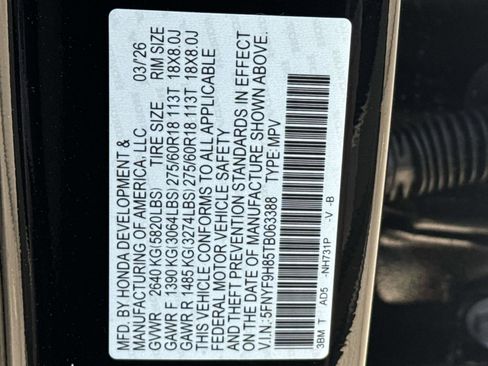 New 2026 Honda Passport TrailSport Elite image 30