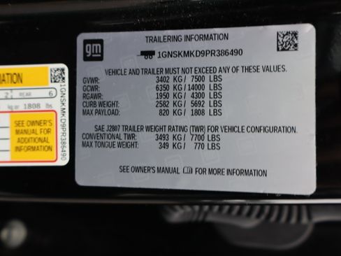 Certified 2023 Chevrolet Tahoe LS w/ Driver Alert Package image 44