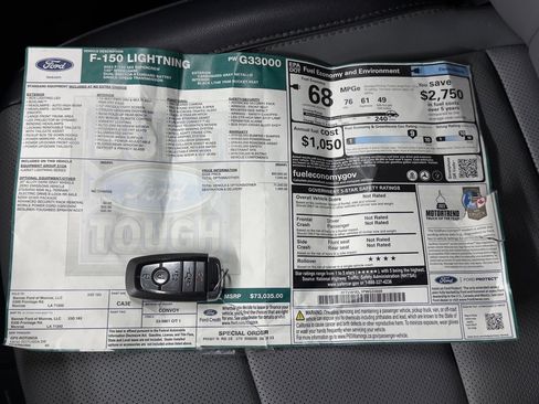 Used 2023 Ford F150 Lightning Lariat image 3