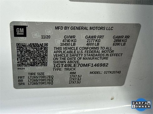 Used 2021 GMC Sierra 2500 4x4 Crew Cab w/ Convenience Package image 36