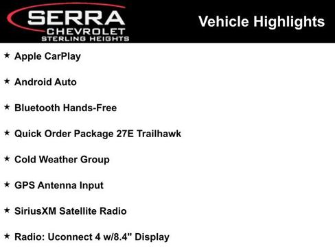 Used 2020 Jeep Cherokee Trailhawk w/ Cold Weather Group image 4