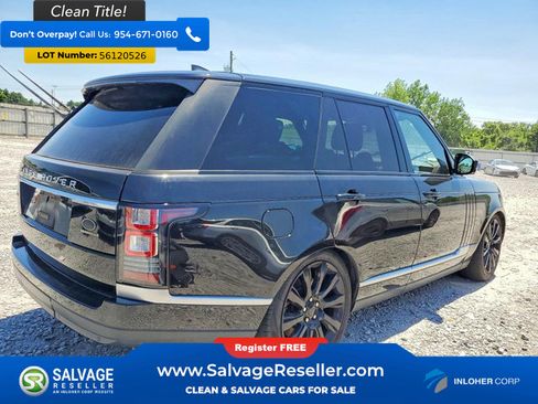 Used 2017 Land Rover Range Rover Supercharged AWD/4WD image 4