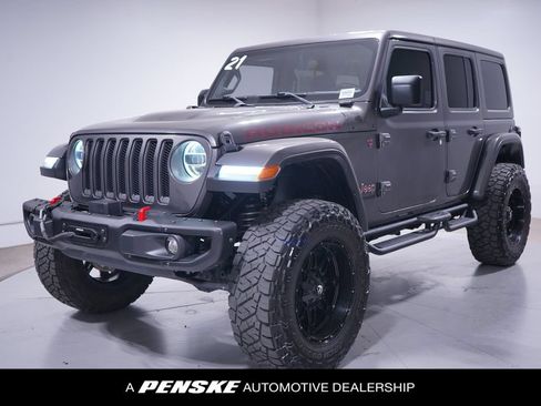 Used 2021 Jeep Wrangler Unlimited Rubicon AWD/4WD image 1