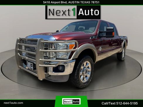 Used 2012 Ford F250 Lariat w/ Lariat Interior Pkg AWD/4WD image 11