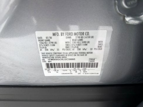 Used 2020 Ford Explorer ST w/ ST Street Pack image 30