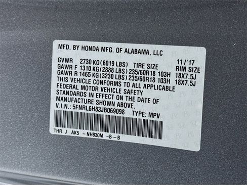 Used 2018 Honda Odyssey Touring image 46