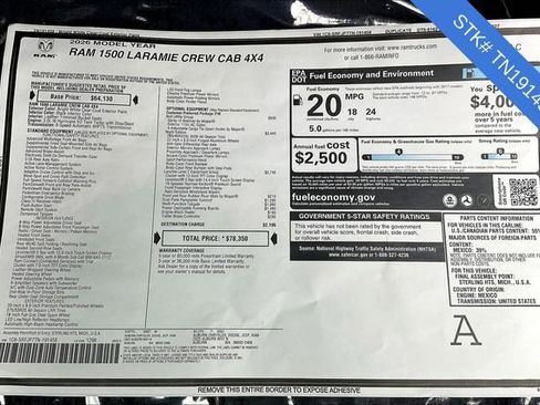 New 2026 RAM 1500 Laramie w/ Night Edition image 5