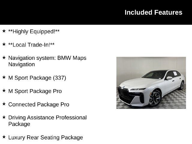 Used 2024 BMW i7 xDrive60 AWD/4WD image 4