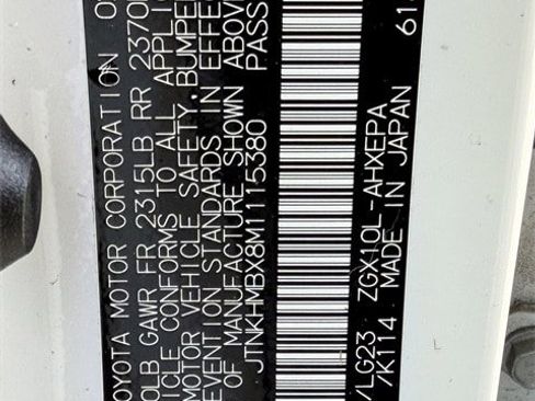 Certified 2021 Toyota C-HR Limited image 32