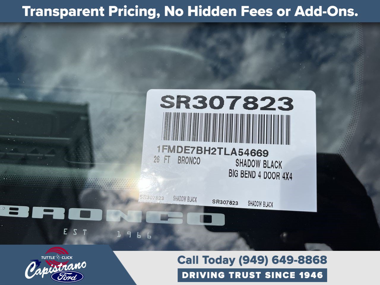 Used 2026 Ford Bronco Big Bend AWD/4WD image 39