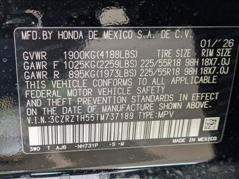 New 2026 Honda HR-V Sport image 17