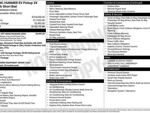 New 2025 GMC Hummer EV 3X w/ Extreme Off-Road Package AWD/4WD image 25