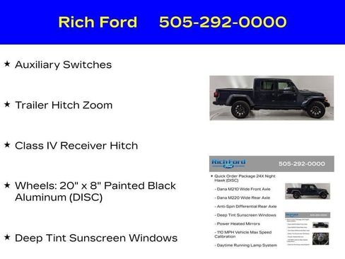 Used 2025 Jeep Gladiator Sport AWD/4WD image 85