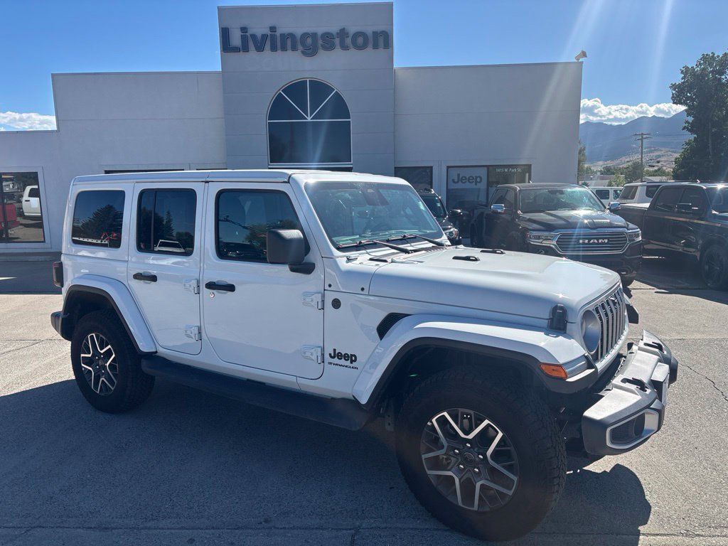 Used 2025 Jeep Wrangler Unlimited Sahara AWD/4WD image 1