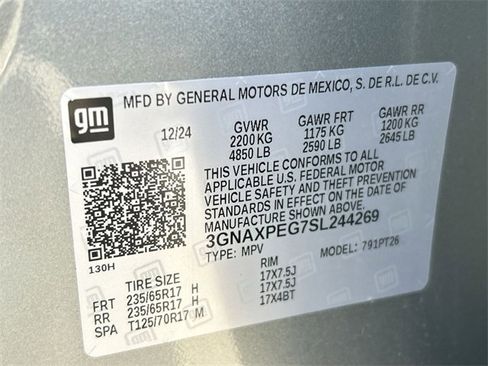 New 2025 Chevrolet Equinox LT image 34